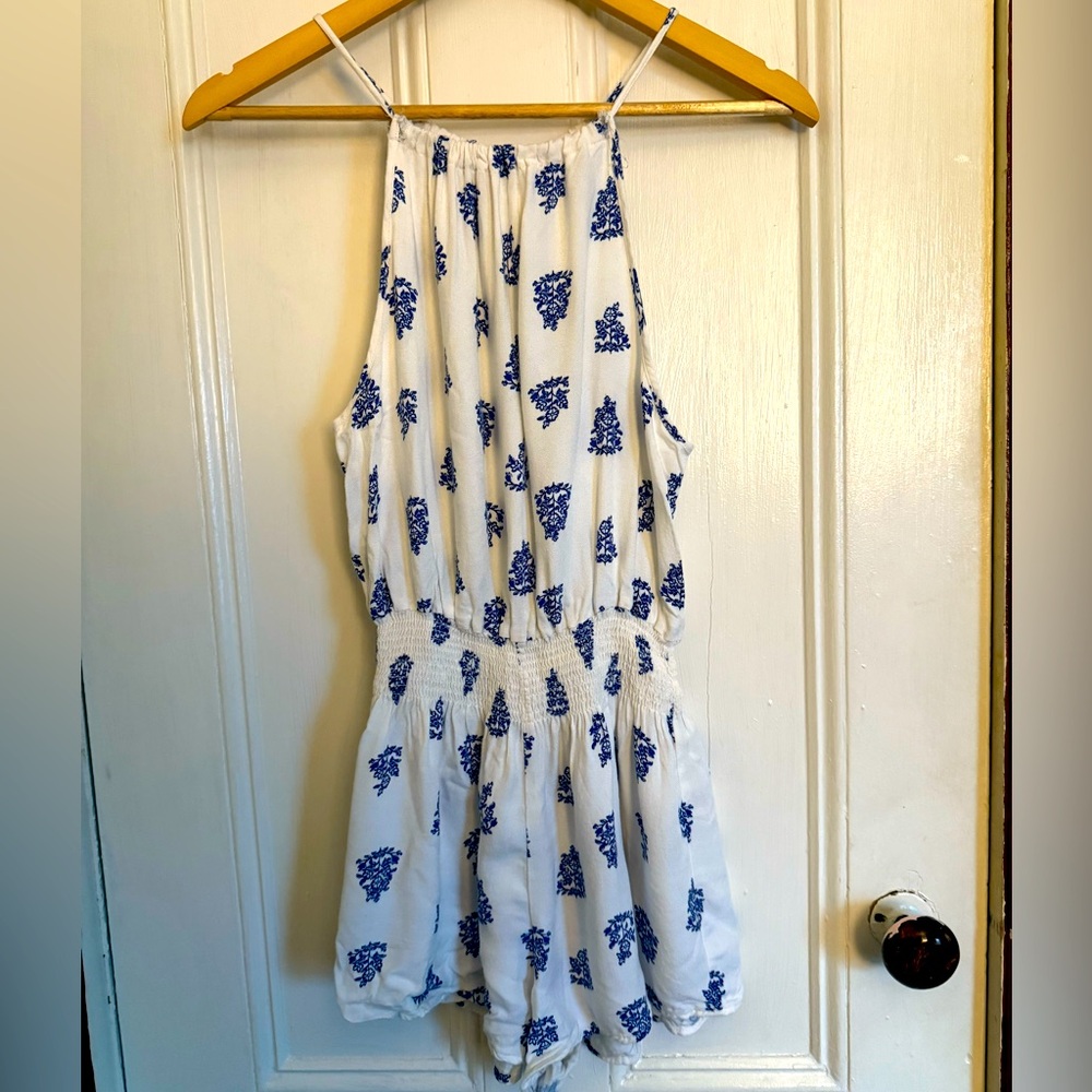Forever21 - Blue Floral Romper